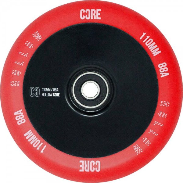 CORE Колесо для трюкового самокату CORE Hollowcore V2 110mm Red/Black