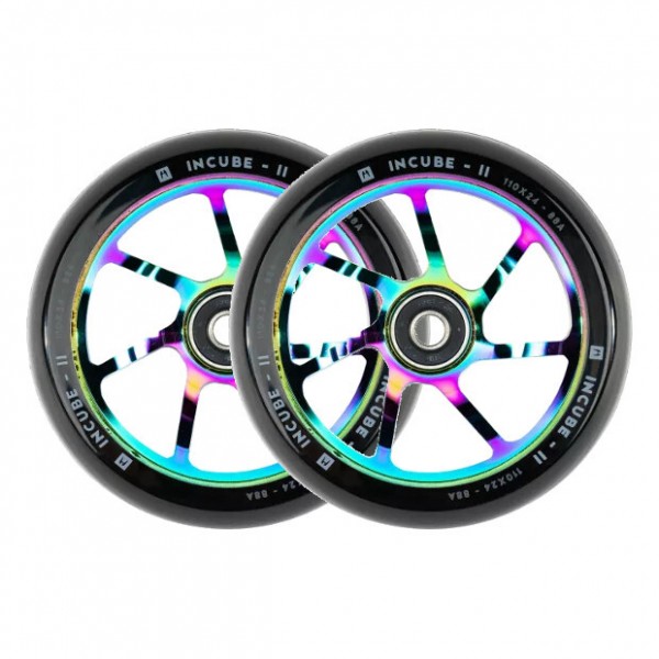 Ethic DTC Колесо для трюкового самокату Ethic Incube V2 110mm Rainbow
