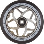  STRIKER Колесо для трюкового самокату Striker Essence V3 Black Pro Scooter Wheel 110 мм Chrom