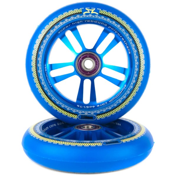 AO (Alpha&Omega) Колесо для трюкового самокату  AO Mandala 110 X 24mm  BLUE