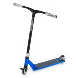 LEADER DELUXE 120 Explore синий Трюковой самокат 