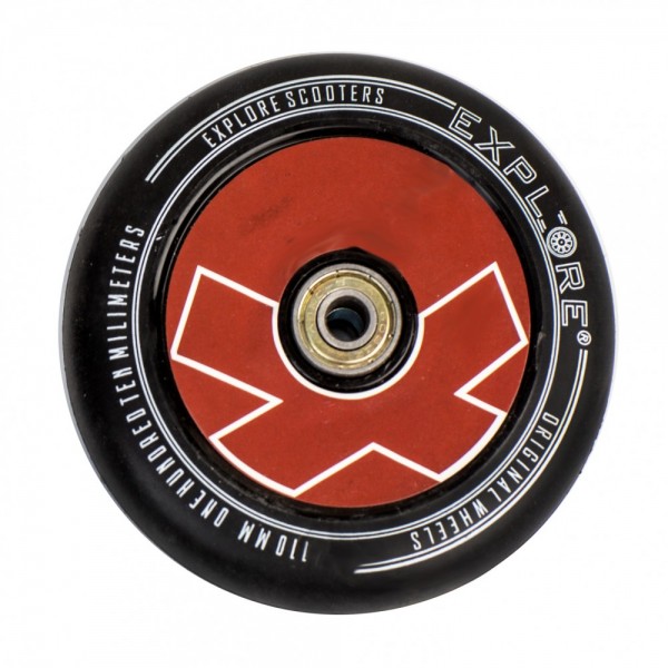 Колесо для трюкового самокату  eXplore 110mm Red