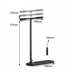 Трюковый самокат-тренажер Indo Scooter OTTER SPACE black